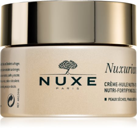 Nuxe Nuxuriance Gold crema in olio nutriente con effetto rinforzante per pelli secche