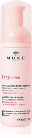 Nuxe Very Rose espuma de limpeza suave para todos os tipos de pele