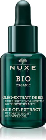 Nuxe Bio Organic Reģenerējošs nakts serums normālai un sausai ādai