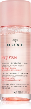 Nuxe Very Rose rauhoittava misellivesi kasvoille ja silmiin