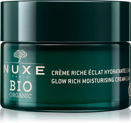 Nuxe Bio Organic Verhelderende Hydraterende Crème voor Normale tot Droge Huid