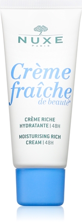Nuxe Crème Fraîche de Beauté Moisturizing Rich Cream Nourishing Moisturizing Cream for Dry to Very Dry Sensitive Skin
