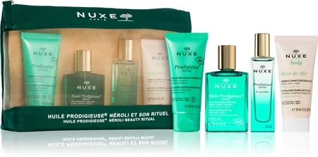 Nuxe Huile Prodigieuse Néroli kit voyage corps et visage