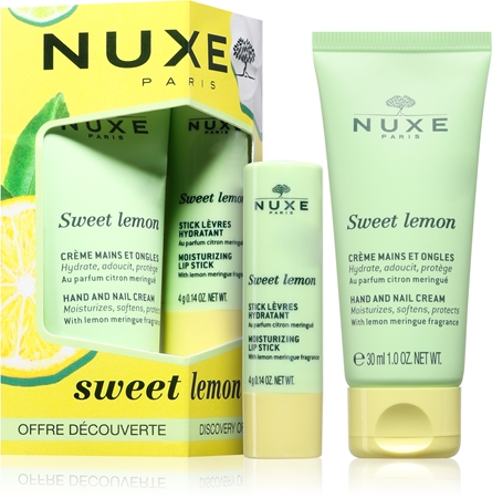 Nuxe Sweet Lemon набір для живлення та зволоження