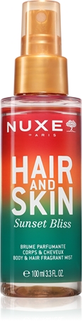 Nuxe Hair & Skin Sunset Bliss scented mist for body and hair