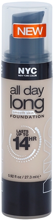 NYC Smooth Skin All Day Long maquillaje líquido