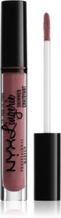 NYX Professional Makeup Lip Lingerie Shimmer lip gloss brilhante