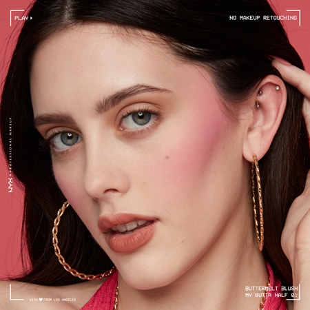 NYX Professional Makeup Buttermelt Blush πουδρέ ρουζ