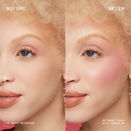NYX Professional Makeup Buttermelt Blush colorete en polvo