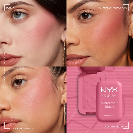 NYX Professional Makeup Buttermelt Blush puder- rumenilo