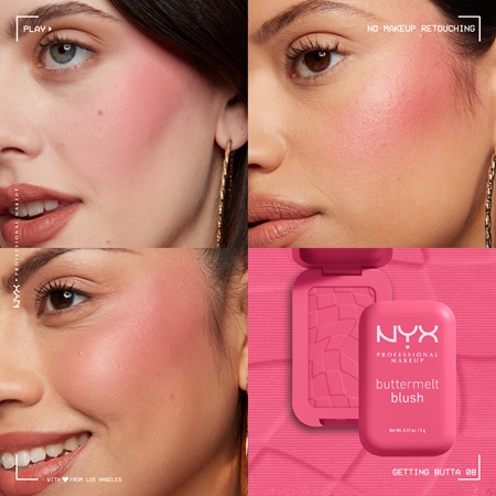 NYX Professional Makeup Buttermelt Blush Pudderrouge