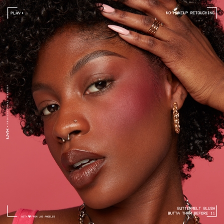 NYX Professional Makeup Buttermelt Blush πουδρέ ρουζ