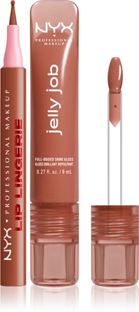NYX Professional Makeup Lip Lingerie & Jelly Job set for lips