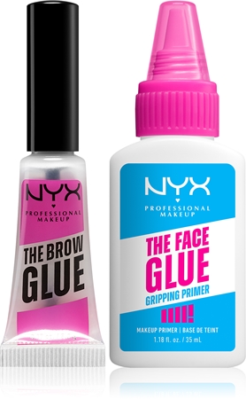 NYX Professional Makeup Brow & Face Glue комплект