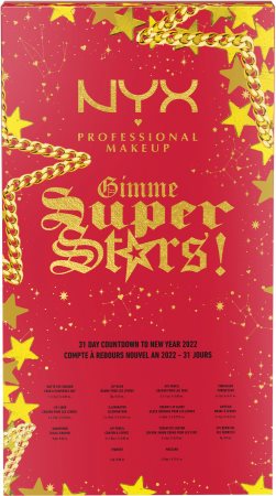 NYX Professional Makeup Gimme SuperStars! 31 Days Calendar