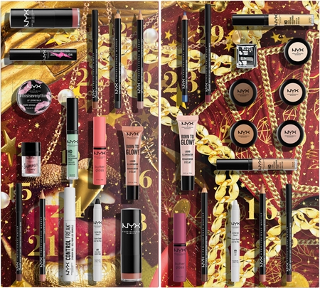 NYX Professional Makeup Gimme SuperStars! 31 Days Calendar Χριστουγεννιάτικο ημερολόγιο