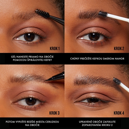 NYX Professional Makeup The Brow Glue gél na obočie