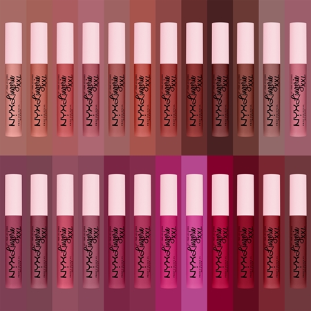 NYX Professional Makeup Lip Lingerie XXL ruj de buze lichid, cu finisaj matifiant