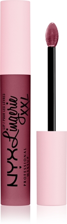 NYX Professional Makeup Lip Lingerie XXL flüssiger Lippenstift mit mattierendem Finish