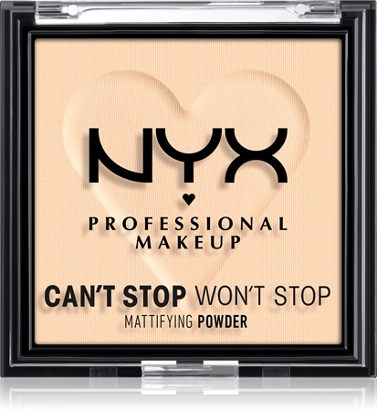 NYX Professional Makeup Can't Stop Won't Stop Mattifying Powder matující pudr