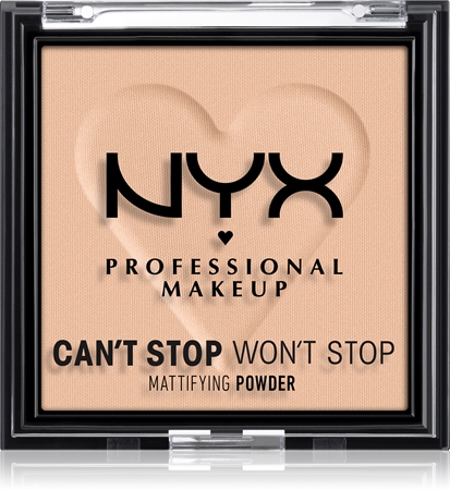 NYX Professional Makeup Can't Stop Won't Stop Mattifying Powder matující pudr