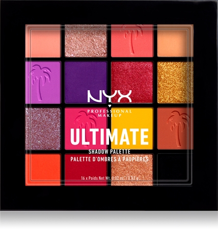 NYX Professional Makeup Ultimate Shadow Palette paletka očných tieňov