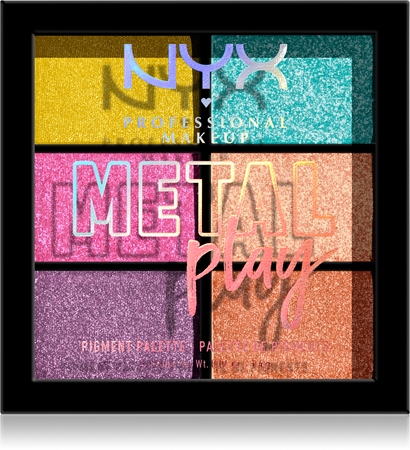 NYX Professional Makeup Metal Play ombretti metallizzati