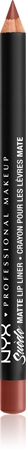 NYX Professional Makeup Suede Matte Lip Liner Matēts lūpu laineris