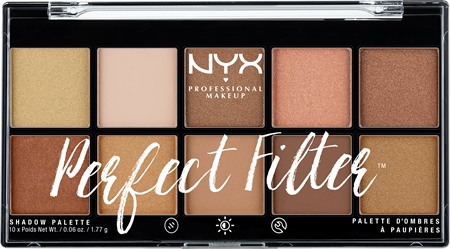 NYX Professional Makeup Perfect Filter Shadow Palette Eyeshadow Palette