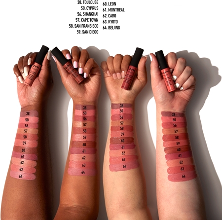 NYX Professional Makeup Soft Matte Lip Cream леко течно матиращо червило
