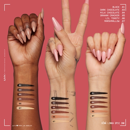 NYX Professional Makeup Epic Ink Liner Precízna vodeodolná linka