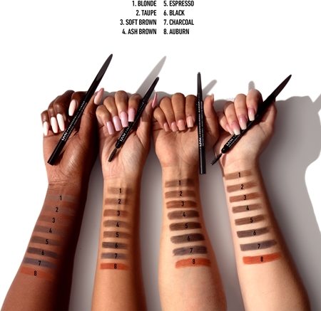 NYX Professional Makeup Precision Brow Pencil μολύβι για τα φρύδια