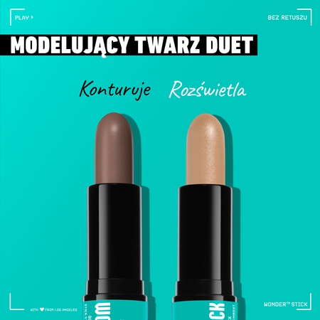 NYX Professional Makeup Wonder Stick Dual Face Lift Dwustronny sztyft do konturowania