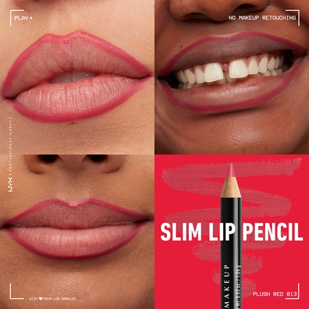 NYX Professional Makeup Slim Lip Pencil creion de buze cu trasare precisă