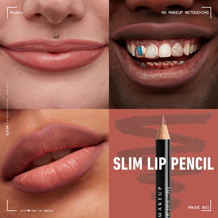 NYX Professional Makeup Slim Lip Pencil creion de buze cu trasare precisă