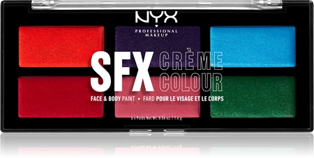 NYX Professional Makeup SFX Face & Body Paint Kasvopaletti Vartalolle ja Kasvoille