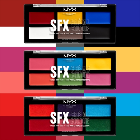 NYX Professional Makeup SFX Face & Body Paint Kasvopaletti Vartalolle ja Kasvoille