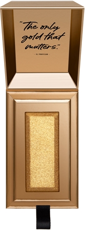 NYX Professional Makeup La Casa de Papel Gold Bar Highlighter iluminador compacto en polvo