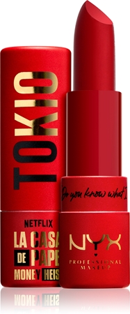 NYX Professional Makeup La Casa de Papel Lipstick rossetto in crema altamente pigmentato