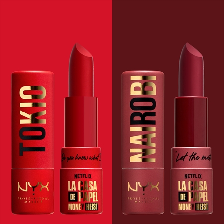 NYX Professional Makeup La Casa de Papel Lipstick rossetto in crema altamente pigmentato