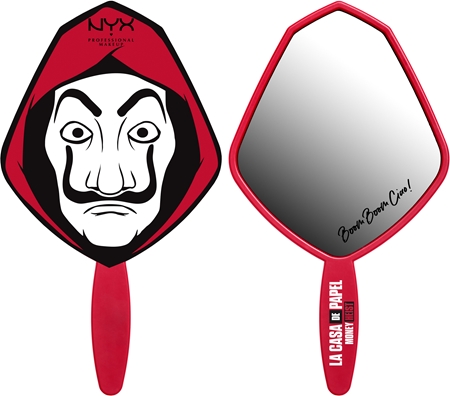 NYX Professional Makeup La Casa de Papel Mask Mirror cosmetic mirror