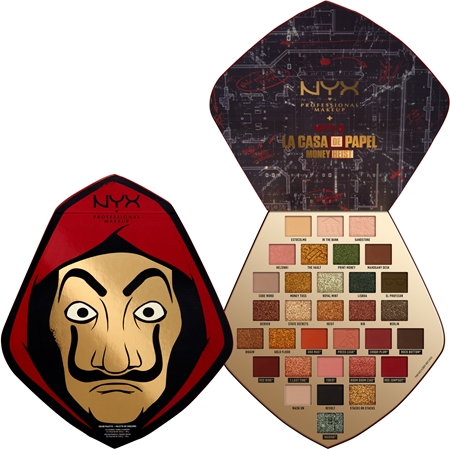 NYX Professional Makeup La Casa de Papel Mask Palette oogschaduw palette
