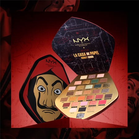 NYX Professional Makeup La Casa de Papel Mask Palette oogschaduw palette
