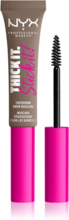 NYX Professional Makeup Thick it Stick It Brow Mascara máscara de  sobrancelhas