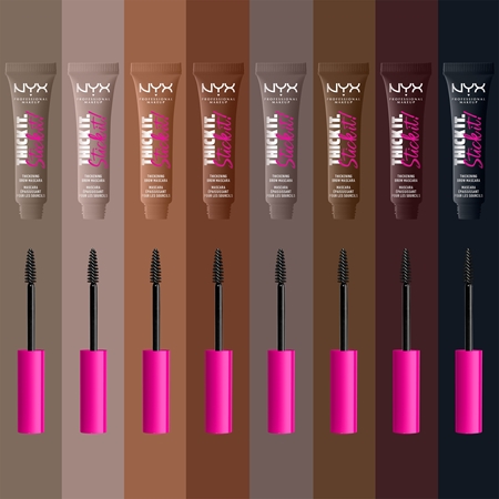 NYX Professional Makeup Thick it Stick It Brow Mascara antakių tušas