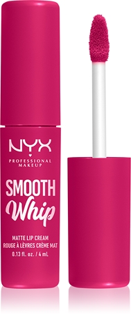 NYX Professional Makeup Smooth Whip Matte Lip Cream sametová rtěnka s vyhlazujícím efektem