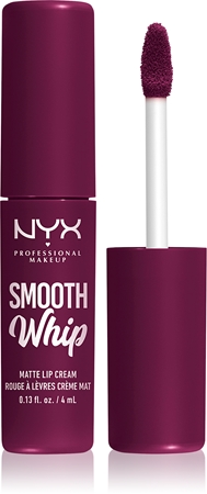 NYX Professional Makeup Smooth Whip Matte Lip Cream sametová rtěnka s vyhlazujícím efektem