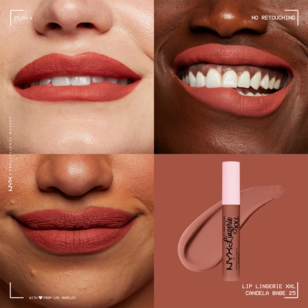 NYX Professional Makeup Lip Lingerie XXL matiniai lūpų dažai