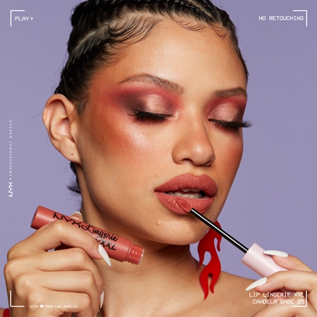 NYX Professional Makeup Lip Lingerie XXL matiniai lūpų dažai