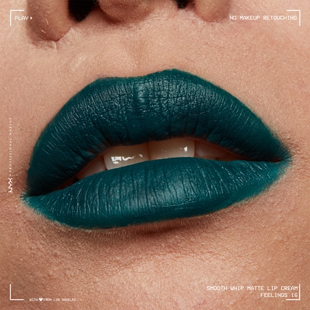 NYX Professional Makeup Smooth Whip Matte Lip Cream aksominio švelnumo lūpų dažai glotninamojo poveikio